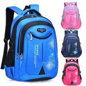 Backpacks Dzieci Ortopeda Back Plecak w szkole podstawowej plecak dla chłopców Dziewczęta Dziewczęta Nylonowa torba książka Dzieci Wodoodporny plecak 230613