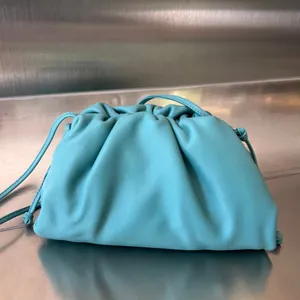 10A Qualität BV's The Clouds Bag Mini 22c Pond Duck Blaue Farbe Tasche Damen Echtes Leder Umhängetasche Umhängetasche Designer Lady Clutch Kostenloser Versand