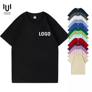 Erkek Polos Yüksek Kalite 200 GSM ABD Boyut Tshirt% 100 Pamuklu Siyah Tişörtler Aile Özel Baskı Arka Nakışında Erkekler İçin Tshirt Your 230614