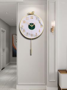 Wall Clocks Large Decorative Clock Pendulum Modern Design Nordic Simple Art Numeric Reloj Mural Home Decoration 60wcc