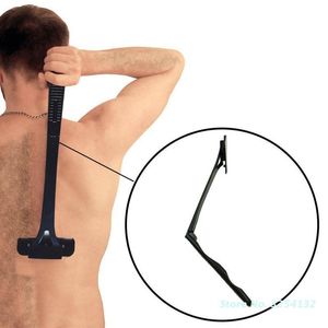 Razors Blades Back Shaver for Men Foldable Long Handle Body Trimmer Hair Grooming Tool Manula Safety Razor 230614