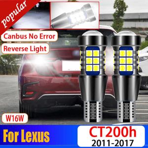 New 2Pcs Car Canbus No Error 921 Super Bright LED Reverse Lights W16W T15 Backup Bulb For Lexus CT200h 2011 2012 2013 2014 2015 2016