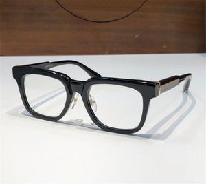 Новый дизайн модных очков 8200 Оптические очки квадратная рама винтаж простой и универсальный стиль высокий качество с коробкой может сделать рецептурные линзы