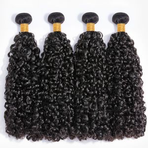 Masse di capelli brasiliani 10A piccole spirali fasci ricci capelli umani ricci crespi non trasformati riccioli di Pixie tessuto solo estensione dei capelli 3B 3C 230613