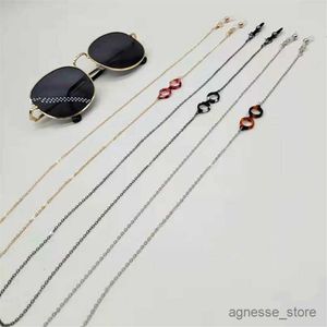 Eyeglasses chains Round Glasses Charm Reading Eyeglass Chain Sunglass Holder Cord Lanyard Eyewear Retainer for Men Women Gift R230312z