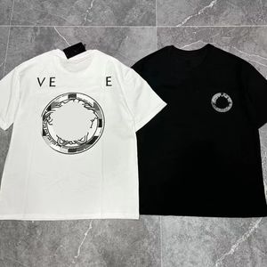 Summer Mens Women Designers T Shirts Loose Tees Fashion Brands Tops Man S Casual  Shirt Luxurys Clothing Street Shorts Sleeve Clothes With Versace Tshirts