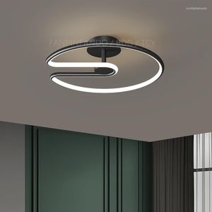 Lustres FANPINFANDO Moderno Lustre de Teto Estudo Quarto Infantil Lustres de Led Dourado/Preto/Branco Lâmpada Interior Lustro