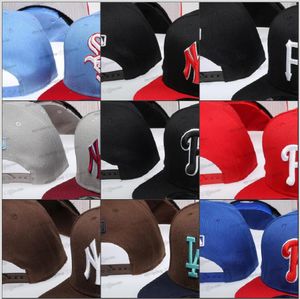 2023 MĘŻCZYZN WSZYSTKICH Drużyny Sport Snapback Caps Flat Mix Colours Vintage Baseball Regulowane Czapki z szarym kolorem pod brzegi jeden rozmiar ED Letter Hat 90 Style VIP15-2