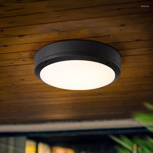 Światła sufitowe wilgoć na zewnątrz/anty-Mosquito LED LED Villa Courtyard Korytarz/balkon/przejście/łazienka/kuchnia