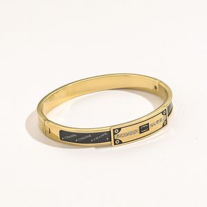 gioielli di moda braccialetti bangle orecchini braccialetti firmati braccialetti fibbia oro acciaio inossidabile accessori aviatore bijoux Bracciale perline canale all'ingrosso