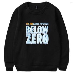 Men's Hoodies Subnautica Below Zero Game Crewneck Sweatshirts Women Men Long Sleeve Casual Streetwear Clothes