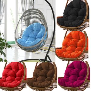 Chair Covers Swing Hanging Basket Seat Cushion Thickened Balcony Egg Hammock Rocking Pads for Home Patio Garden Living Rooms 230613