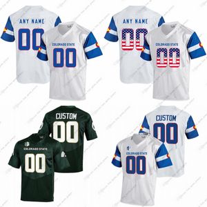 Jerseys de futebol da faculdade estadual da NCAA Colorado Wa-kalonji Kulick Mitchell Moore Rodriguez Sanchez Schramm Wilson Anusiem Bellah Blackburn Grayson Guzman