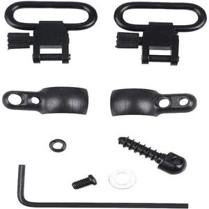 Alavanca de ação Rifle Sling Mount Kit Split Band com 1039039 QD 115 Sling Swivels para Winchester Marlin Mossberg43909912440