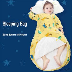Спальные мешки для новорожденных мешок мягкий теплый детский хлопковой малыш ребенок ребенок младенец R230614