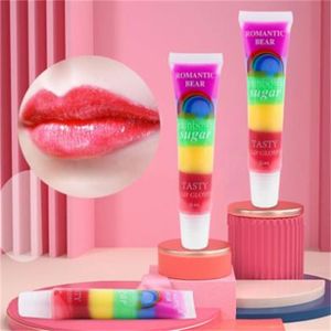 Lipstick arco -íris Lip luminoso colorido brilho à prova d'água de longa dura lantejoulas de lantejous hidratantes Glitter Glitter Lips Lips Care