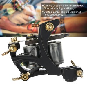 Tattoo Machine 10 Warp Coils Professional Wire Cutting Handmade Gun Shader Liner Thermal Diffusion Black Supplies 230614