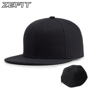 Pełna czapka z bliska puste zamykanie kobiet kobiet wolny płaski rdzeń Bill Hip Hop Custom Baseball Cap Wysoka jakość dopasowana Hat3227283h