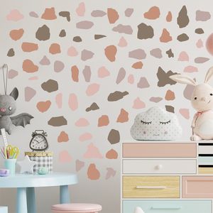 Adesivos de parede estilo nórdico diy sala de estar quarto decoração de casa papel de parede moderno minimalista autoadesivo arte decalques decoração