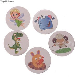 Kids Toy Stickers 1Set Color Changing Toilet Sticker Thermochromic Urinal Training Waterproof For Kid Potty 230613