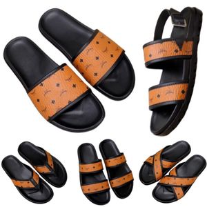 Тапочки буквы бренд сандалии мужская летняя пляжная обувь Orange Luxury Designer обувь без скольжения.
