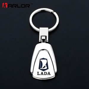 Для Lada Metal Key Chain Chaue Auto Key Key Accessories Styling Car для Lada Granta Niva Priora Kalina 2 Largus Vesta xray7887279q