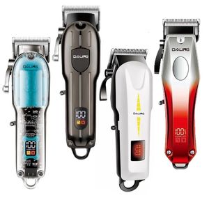 Hair Trimmer Professional Cordless Hair Trimmer For Men Adjustable Rechargeable Hair Clipper Electric Hair Cutting Machine Lithium Battery 230613