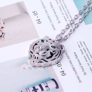 silver gold fine chain necklace diamond Pendants long necklaces for women men trendy Luxury designer jewelry Party Christmas Wedding gifts girls Engagement