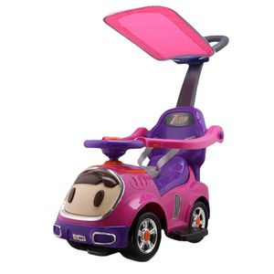 Barn åker på bilen Baby Walker Car Toy Barn Scooter Balance Bike Train 4 Wheels Baby barnvagn för 1-3 år gammal