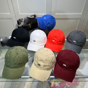 Şeker Mektubu Baskı Tasarımcı Top Kapağı Çift Yaz Açık Tatil Seyahat Sporları Güneş Koruma ve Gölgelendirme 8 Renk Casquette