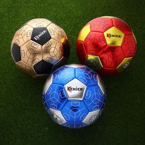 Balls PU Machine-stitched Football Standard Size 4 Size 5 Teenagers Adults Practice Match Ball Explosion Proof Durable Soccer Ball 230613