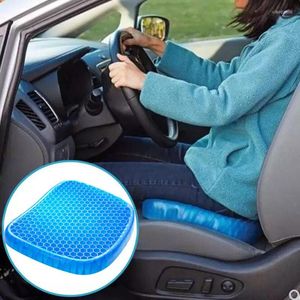 Capas para assento de carro Almofada de gel de silicone Sala de estar Quarto Honeycomb Design Cadeira Proteção para família Queda