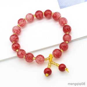 Bracelets Glass Multicolor Rice Bead Beaded Bracelet Handmade Wristband Lucky Gifts Jewelry R230614