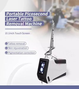 2023 Najnowszy pikosekundowy laser q przełączany ND: YAG 1064NM Maszyna laserowa usuwanie tatuażu