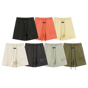 Herren ess 1977 Shorts Brief Gedruckt Kurze Hosen Lässige Mode Sommer Männer essen Kurze Hosen für Männer Streetwear lose Sport Kleidung Übergroße S-XL