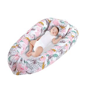 Bed Rails Removable Travel Baby Nest Protector Round Lounger Bumper born Portable Crib Cradle Soft Infant Bassinet 230614
