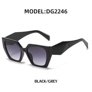 óculos de sol masculinos designer hexagonal ponte dupla moda lentes de vidro UV com estojo de couro Óculos de sol para homem mulher 7 cores assinatura triangular opcional