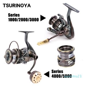 Baitcasting Reels Tsurinoya 1000 2000 3000 4000 5000 Double Spool Spinning Reel Ultralight Ajing Carp Casting Coils For Sea Fishing