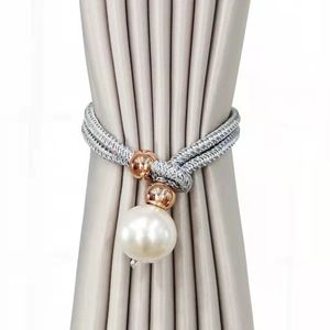 Curtain Poles 1Pc Heavy Curtains Clamps Holder Pompom Tieback Clips Hanging Balls Tie Back Home Decoration Accessories 230613