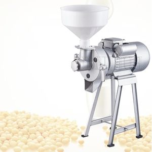 Macinatore di cereali Macchina per latte di soia Fresatrice per miscela di polpa commerciale Grani elettrici Fresatrice per macinazione di mais per spezie alle erbe