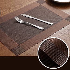 Western Table Placemat Dining Place Mat Heat Resistant Table Mats Anti Slip Dustproof Placemat Insulated Dinner Pad