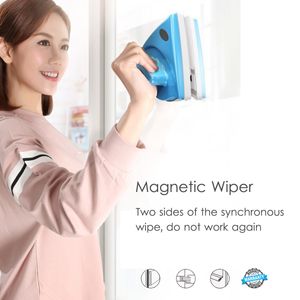 Magnetic Window Cleaners Useful Wiper Glass Cleaner Brush Tool Double Side for Washing Household 230613