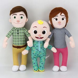 Plüschpuppen 25 cm Anime-Puppe Tomy Cocomeloned Spielzeug JJ Schwester Bruder Papa Mama Geburtstagsgeschenk Gefüllte weiche Kinder 230613