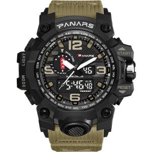 PANARS Camouflage Tactical Digital Watch Men039s Fashion Sports Army Watch Water Proof LED Orologi da polso elettronici con scatola886924296u