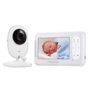 Videocamera per baby monitor Display wireless da 43 pollici Video con telecomando audio Wide View Visione notturna a infrarossi bidirezionale 230613