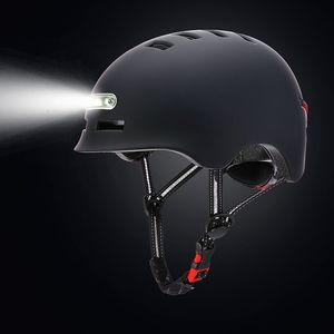 Велосипедные шлемы велосипедные шлема Llluminated Warning Light Мотоциклы Bike MTB Road Electric Scooter Balance Car Casco Safety Cap 230613