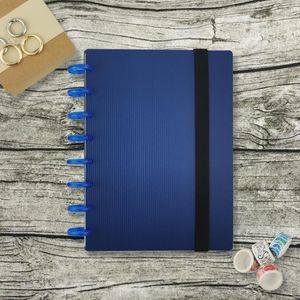 Bule Ship Leaf Notepbook Краткий стиль блокнота канцелярских канцелярских канцелярских товаров.