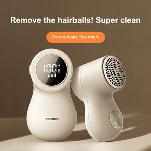 Lint Rollers Brushes Electric Hairball Trimmer Smart LED Digital Display Fabric Remover USB Charging Portable Professional Fast Household Tools 230613