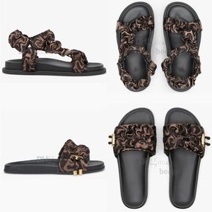 Projektanci sandały sandale paryskie kobiety luksusowe słynne kapcie moda letnie dziewczęta sandale sandał plażowy sandał sandał sandałowe klapki buty 35-42