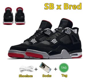 Jumpman 4 scarpe da basket j4 per uomini donne jorclan 4s pine verde gatto nero gatto rosso tuono blu blu oreo oreo digital allevati chicago sneaker vietato